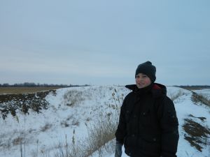 Никитина Виктория, 13, В зимней степи, п. Красная слобода
