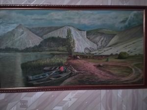 Шеремет Дарья, 10 лет, Калач-на-Дону. Вдоль реки Дон - меловые горы
