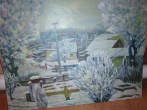 Шеремет Дарья, 10 лет. Калач-на-Дону. Зимушка-зима, все снегом замела