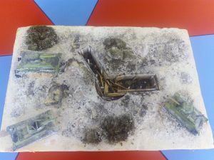 Шляховой Станислав, 7 лет, Калач-на-Дону. Композиция из природных материалов Освобождение родного края