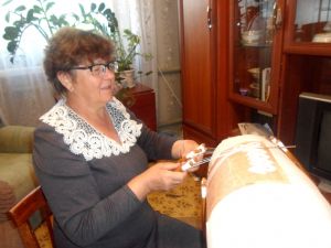 Юдина Марина, 57 лет, р.п. Средняя Ахтуба. Вологодская кружевница из Средней Ахтубы